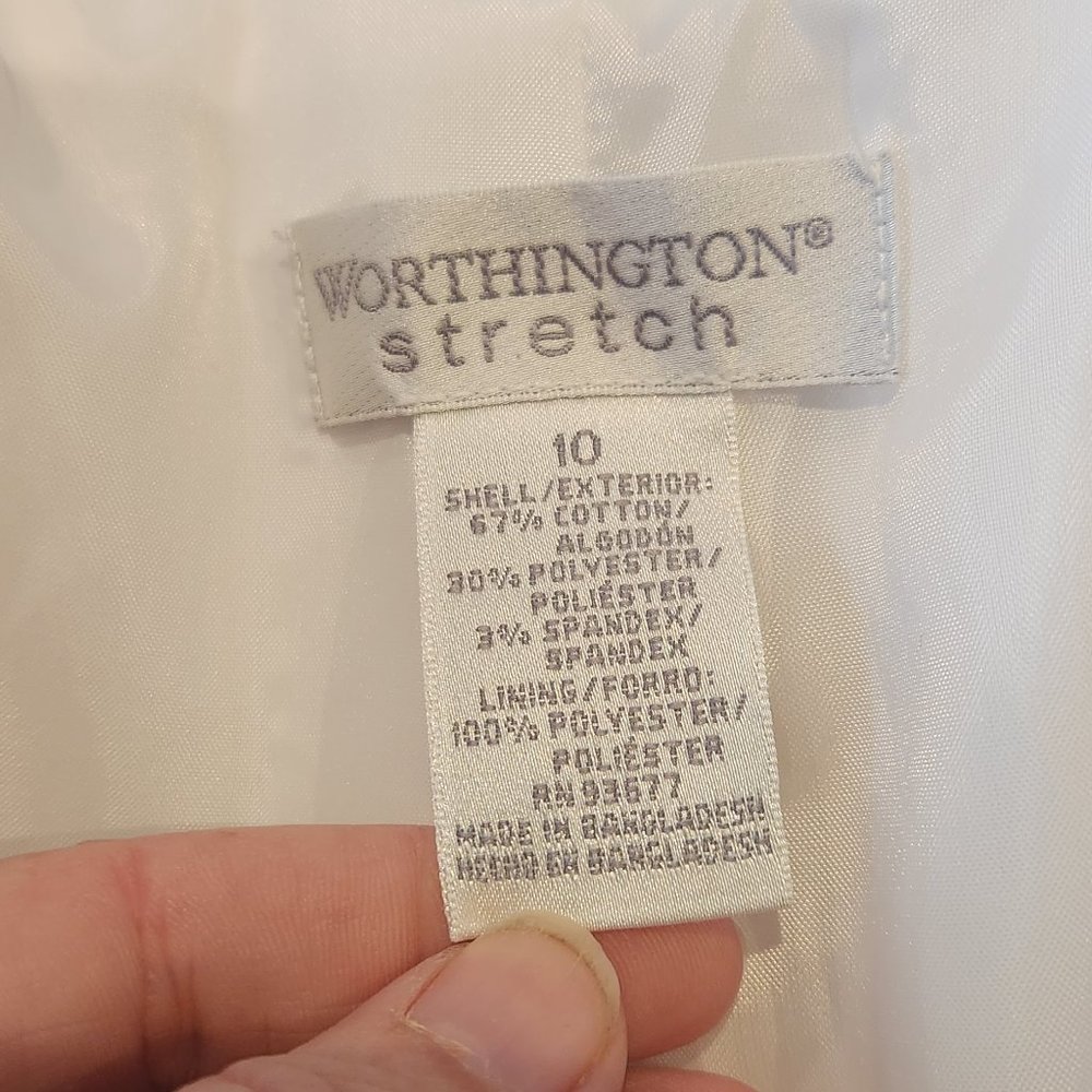 .Pinstripe Single Button Blazer From Worthington - image 6